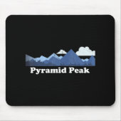 Pyramid Peak Bagger New York NY Wandern Mousepad (Vorne)