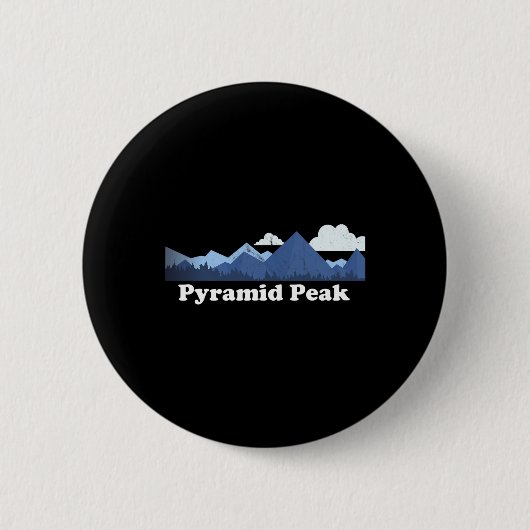 Pyramid Peak Bygger New York Ny Klettern Wandern Button (Vorderseite)