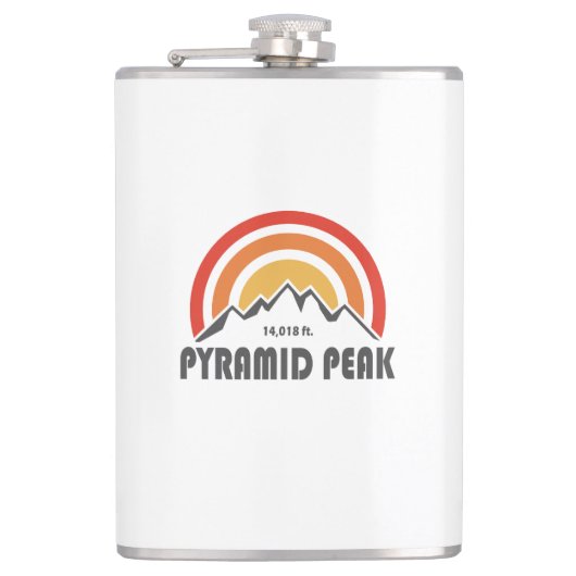 Pyramid Peak Flachmann (Vorderseite)
