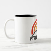 Pyramid Peak Zweifarbige Tasse (Links)
