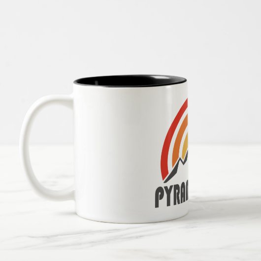 Pyramid Peak Zweifarbige Tasse (Links)