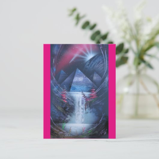 Pyramid Postcard Postkarte (Stehend Vorderseite)