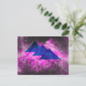 Pyramid Power Geschenke Postkarte (Stehend Vorderseite)