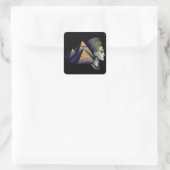 Pyramid Queen Sticker (Tasche)