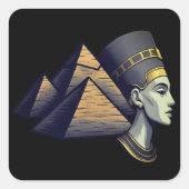 Pyramid Queen Sticker (Vorderseite)