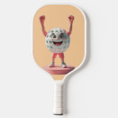 Pyramid Smash - Ägypten Pickleball Design Schläger (Rückseite)