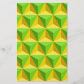 PYRAMID TRIANGLE PATTERN BRIEFPAPIER (Vorderseite)