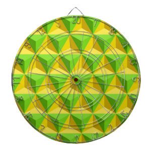 PYRAMID TRIANGLE PATTERN DARTSCHEIBE