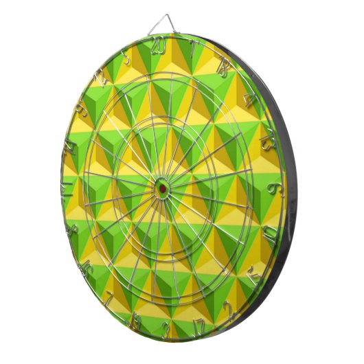 PYRAMID TRIANGLE PATTERN DARTSCHEIBE (Vorderseite rechts)