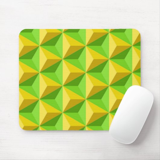 PYRAMID TRIANGLE PATTERN MOUSEPAD (Mit Mouse)