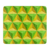 PYRAMID TRIANGLE PATTERN SCHNEIDEBRETT (Vorderseite)