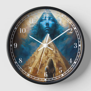 Pyramid Visionary Surreal Art Uhr
