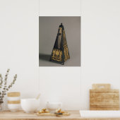 Pyramidal Metronom, 1815 Poster (Küche)