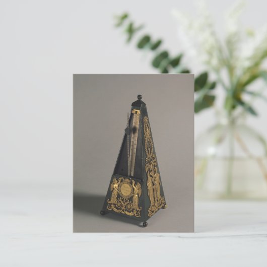 Pyramidal Metronom, 1815 Postkarte (Stehend Vorderseite)