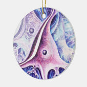 Pyramidale Neuronen Keramik Ornament (Links)