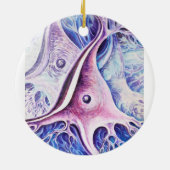 Pyramidale Neuronen Keramik Ornament (Hinten)