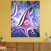 Pyramidale Neuronen Leinwanddruck (Insitu (Wohnzimmer))