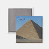 Pyramide - Ägypten Magnet (Vorderseite/Rückseite)