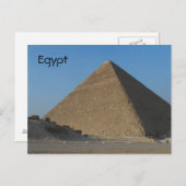 Pyramide - Ägypten Postkarte (Vorne/Hinten)