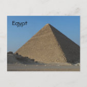 Pyramide - Ägypten Postkarte (Vorderseite)