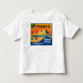 Pyramide Apple beschriften - Penticton B.C. Kanada Kleinkind T-shirt (Vorderseite)