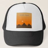 Pyramide-Außerirdische Truckerkappe (Vorderseite)