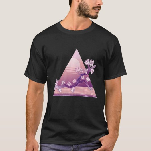 Pyramide Blume Sun T-Shirt (Vorderseite)