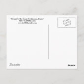 Pyramide der Mondpostkarte Postkarte (Rückseite)