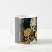Pyramide der Schädel Paul Cezanne Kaffeetasse (Vorderseite Links)