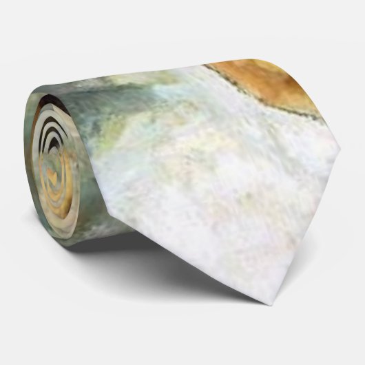 Pyramide der Schädel Paul Cezanne Krawatte (Gerollt)