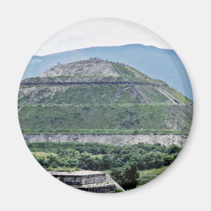 Pyramide der Sonne in den Ruinen von Teotihuacan,  Magnet