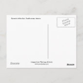 Pyramide der Sonne, Teotihuacan, Mexiko Postkarte (Rückseite)