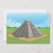 Pyramide der Sonneneinladungen Einladung (Vorderseite)
