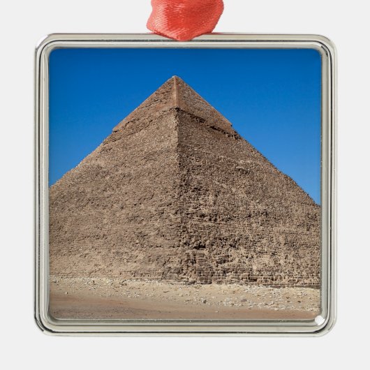 Pyramide des Cheops - Kairo, Ägypten Ornament Aus Metall (Vorne)