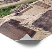 Pyramide des gefiederten Schlangens Poster (Ecke)