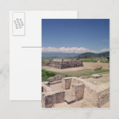 Pyramide des gefiederten Schlangens Postkarte (Vorne/Hinten)