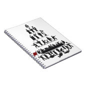 Pyramide des Kapitalismusnotizbuches Notizblock (Rechte Seite)