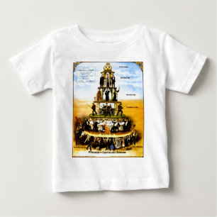 Pyramide des kapitalistischen Systems Baby T-shirt