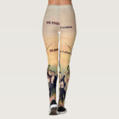 Pyramide des kapitalistischen Systems Leggings (Rückseite)