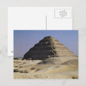 Pyramide des Königs Djoser Altes Königreich Postkarte (Vorne/Hinten)