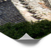 Pyramide des Magier, Uxmal, Mexiko Poster (Ecke)