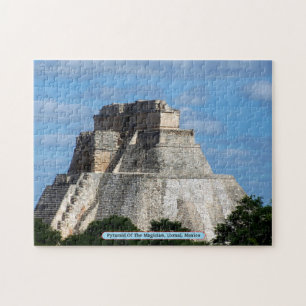 Pyramide des Magiers, Uxmal, Mexiko Puzzle