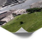 Pyramide des Mondes, Teotihuacan, Mexiko Poster (Ecke)