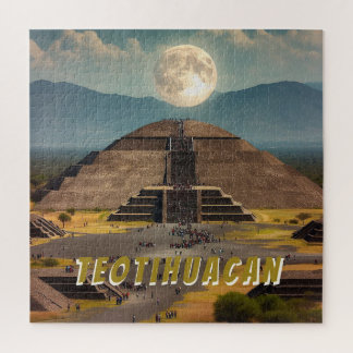 Pyramide des Mondes, Teotihuacan, Mexiko-Reise Puzzle