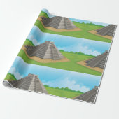 Pyramide des Sonnenschutzpapiers Geschenkpapier (Ungerollt)