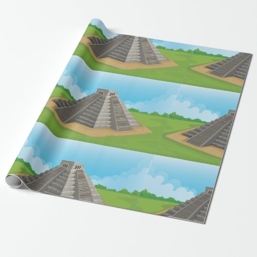 Pyramide des Sonnenschutzpapiers Geschenkpapier (Ungerollt)