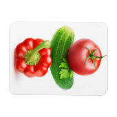 Pyramide für Gemüse Magnet (Horizontal)