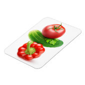 Pyramide für Gemüse Magnet (Linke Seite)