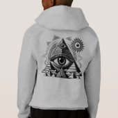 Pyramide Hoodie (Rückseite)
