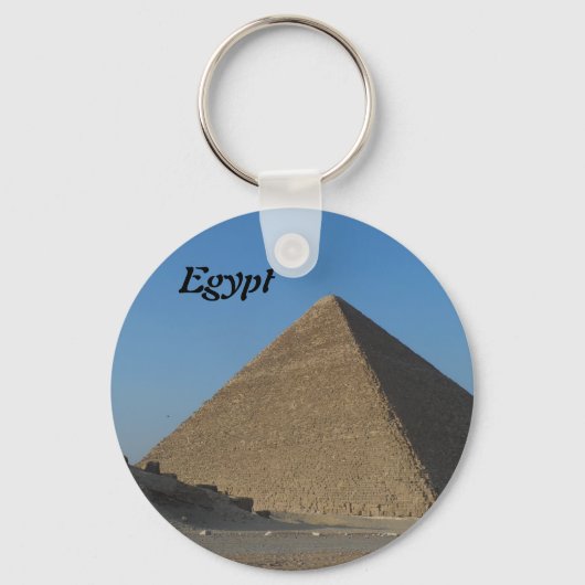 Pyramide in Gizeh, Ägypten Schlüsselanhänger (Vorderseite)